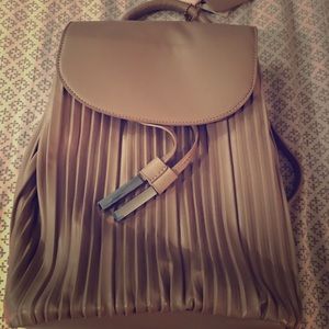 Small Vegan Leather Backpack